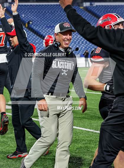 Thumbnail 3 in Jamestown vs. Lancaster (NYSPHSAA Section VI Class AA Championship) photogallery.