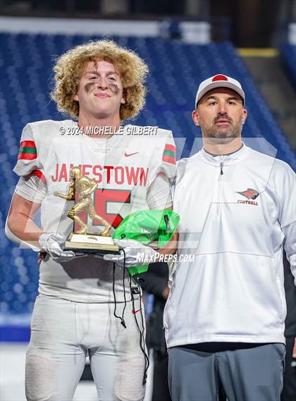 Thumbnail 1 in Jamestown vs. Lancaster (NYSPHSAA Section VI Class AA Championship) photogallery.