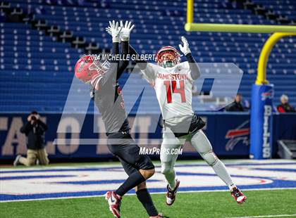Thumbnail 1 in Jamestown vs. Lancaster (NYSPHSAA Section VI Class AA Championship) photogallery.