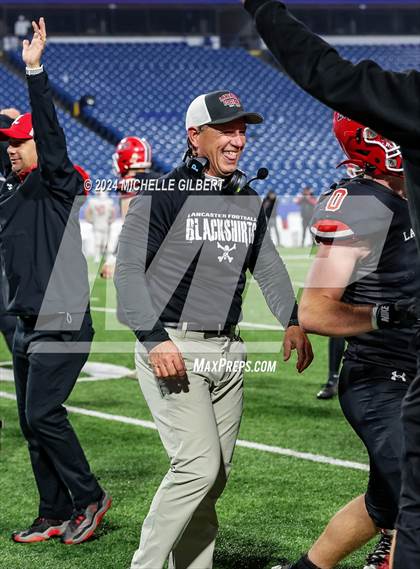 Thumbnail 1 in Jamestown vs. Lancaster (NYSPHSAA Section VI Class AA Championship) photogallery.