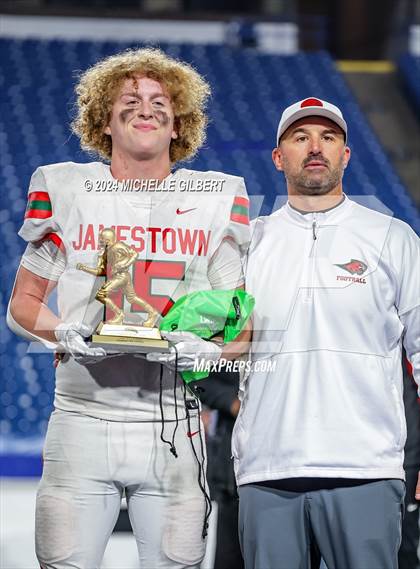 Thumbnail 2 in Jamestown vs. Lancaster (NYSPHSAA Section VI Class AA Championship) photogallery.