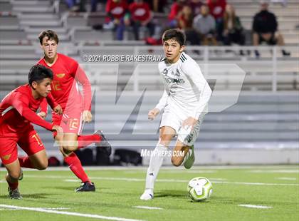Thumbnail 1 in Waxahachie vs. Rockwall-Heath (UIL 6A Area Playoff) photogallery.