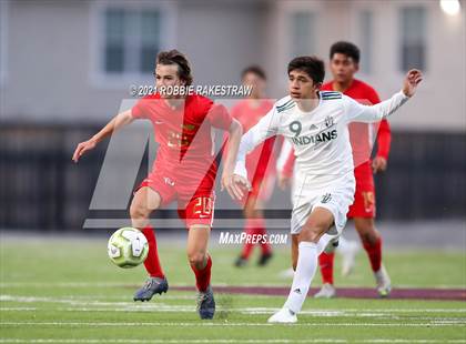 Thumbnail 1 in Waxahachie vs. Rockwall-Heath (UIL 6A Area Playoff) photogallery.