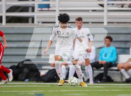 Thumbnail 3 in Waxahachie vs. Rockwall-Heath (UIL 6A Area Playoff) photogallery.