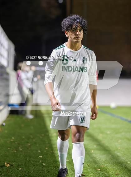 Thumbnail 3 in Waxahachie vs. Rockwall-Heath (UIL 6A Area Playoff) photogallery.