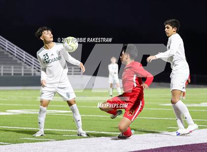 Thumbnail 3 in Waxahachie vs. Rockwall-Heath (UIL 6A Area Playoff) photogallery.