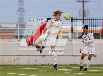 Thumbnail 2 in Waxahachie vs. Rockwall-Heath (UIL 6A Area Playoff) photogallery.