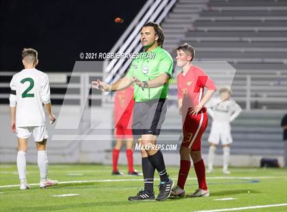 Thumbnail 3 in Waxahachie vs. Rockwall-Heath (UIL 6A Area Playoff) photogallery.