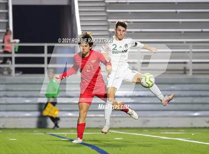Thumbnail 3 in Waxahachie vs. Rockwall-Heath (UIL 6A Area Playoff) photogallery.
