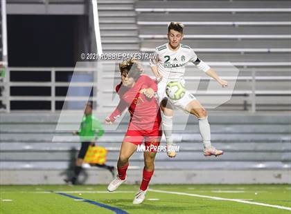 Thumbnail 3 in Waxahachie vs. Rockwall-Heath (UIL 6A Area Playoff) photogallery.