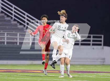 Thumbnail 2 in Waxahachie vs. Rockwall-Heath (UIL 6A Area Playoff) photogallery.