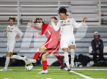 Thumbnail 3 in Waxahachie vs. Rockwall-Heath (UIL 6A Area Playoff) photogallery.