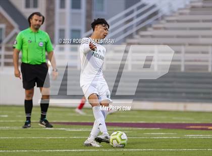 Thumbnail 2 in Waxahachie vs. Rockwall-Heath (UIL 6A Area Playoff) photogallery.