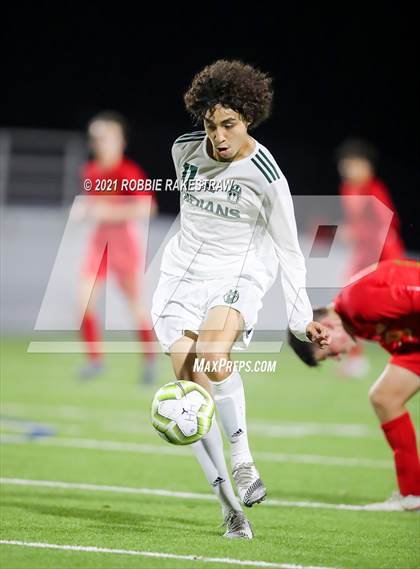 Thumbnail 3 in Waxahachie vs. Rockwall-Heath (UIL 6A Area Playoff) photogallery.