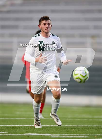 Thumbnail 3 in Waxahachie vs. Rockwall-Heath (UIL 6A Area Playoff) photogallery.