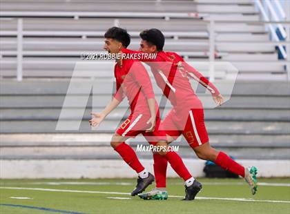 Thumbnail 2 in Waxahachie vs. Rockwall-Heath (UIL 6A Area Playoff) photogallery.