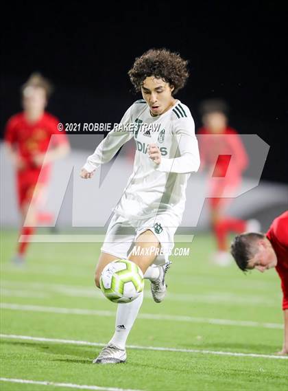 Thumbnail 2 in Waxahachie vs. Rockwall-Heath (UIL 6A Area Playoff) photogallery.