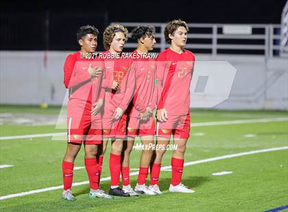 Thumbnail 1 in Waxahachie vs. Rockwall-Heath (UIL 6A Area Playoff) photogallery.