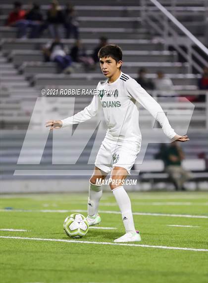 Thumbnail 3 in Waxahachie vs. Rockwall-Heath (UIL 6A Area Playoff) photogallery.