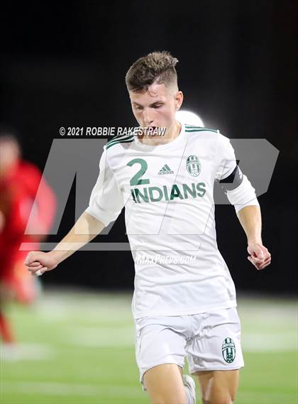 Thumbnail 2 in Waxahachie vs. Rockwall-Heath (UIL 6A Area Playoff) photogallery.