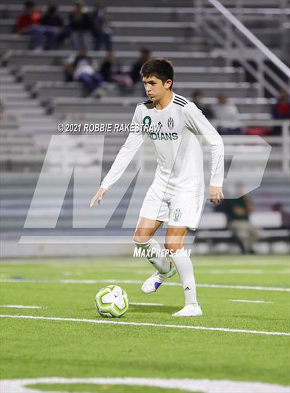 Thumbnail 2 in Waxahachie vs. Rockwall-Heath (UIL 6A Area Playoff) photogallery.