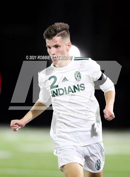 Thumbnail 3 in Waxahachie vs. Rockwall-Heath (UIL 6A Area Playoff) photogallery.