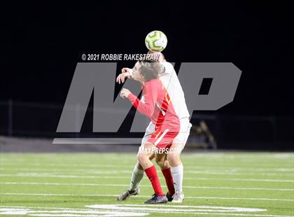 Thumbnail 2 in Waxahachie vs. Rockwall-Heath (UIL 6A Area Playoff) photogallery.