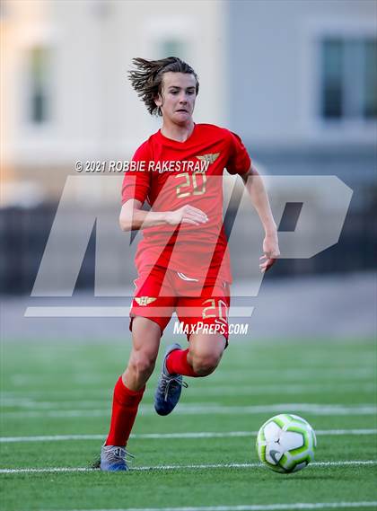 Thumbnail 1 in Waxahachie vs. Rockwall-Heath (UIL 6A Area Playoff) photogallery.