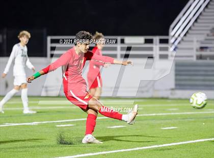 Thumbnail 3 in Waxahachie vs. Rockwall-Heath (UIL 6A Area Playoff) photogallery.