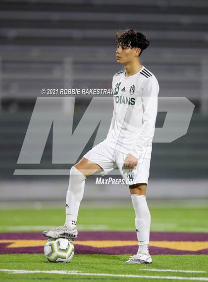 Thumbnail 1 in Waxahachie vs. Rockwall-Heath (UIL 6A Area Playoff) photogallery.