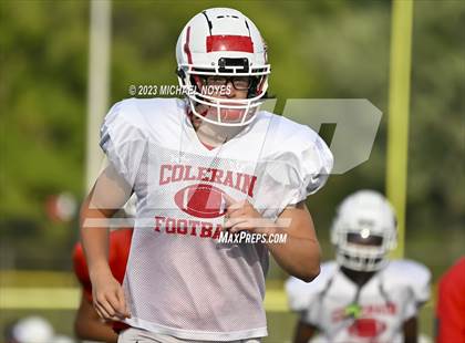 Thumbnail 2 in St. Xavier @ Colerain (Scrimmage) photogallery.