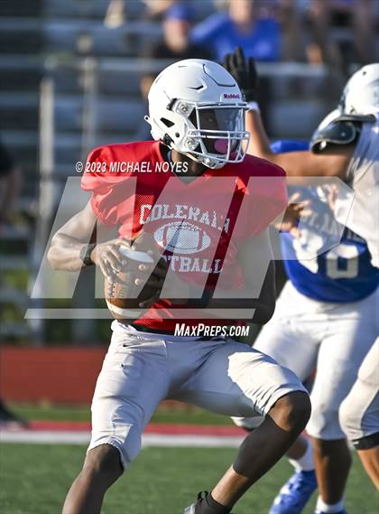 Thumbnail 2 in St. Xavier @ Colerain (Scrimmage) photogallery.