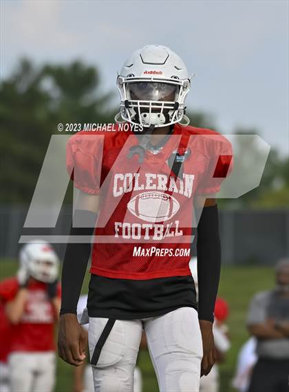 Thumbnail 2 in St. Xavier @ Colerain (Scrimmage) photogallery.