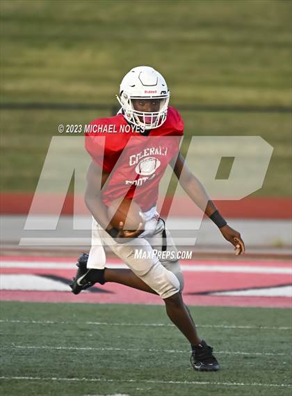 Thumbnail 2 in St. Xavier @ Colerain (Scrimmage) photogallery.