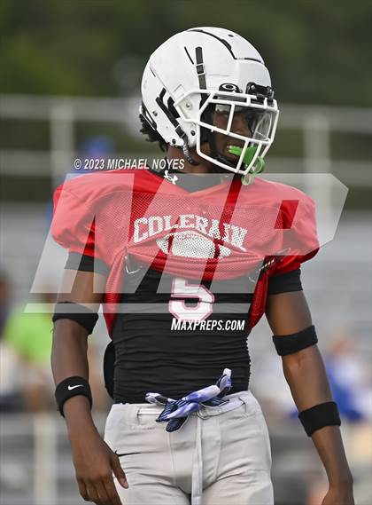 Thumbnail 2 in St. Xavier @ Colerain (Scrimmage) photogallery.
