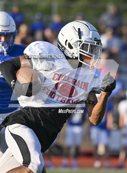 Thumbnail 3 in St. Xavier @ Colerain (Scrimmage) photogallery.