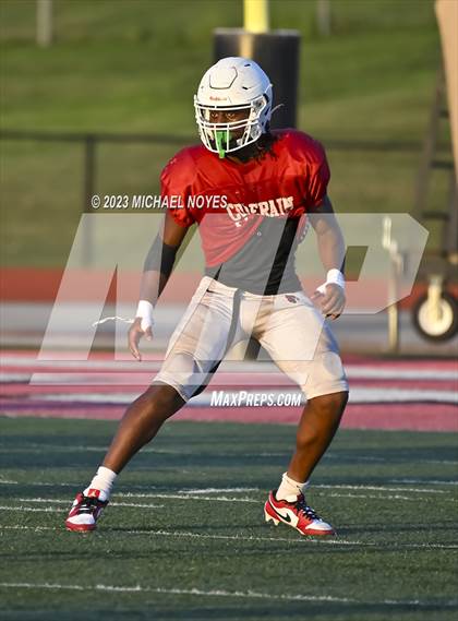 Thumbnail 3 in St. Xavier @ Colerain (Scrimmage) photogallery.