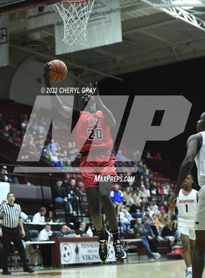 Thumbnail 2 in Long Island Lutheran vs. Berkmar (Arby's Classic) photogallery.