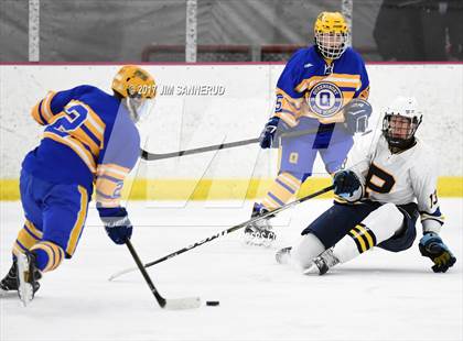 Thumbnail 3 in Queensbury vs. Pelham Memorial (NYSPHSAA Division 2 Regional) photogallery.