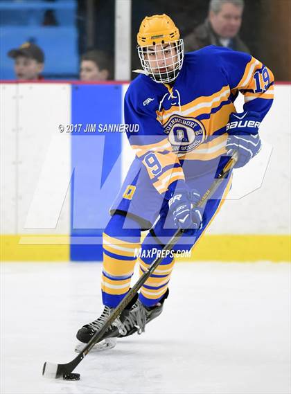Thumbnail 2 in Queensbury vs. Pelham Memorial (NYSPHSAA Division 2 Regional) photogallery.