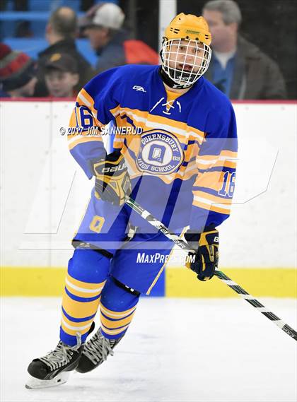 Thumbnail 3 in Queensbury vs. Pelham Memorial (NYSPHSAA Division 2 Regional) photogallery.
