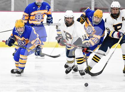 Thumbnail 1 in Queensbury vs. Pelham Memorial (NYSPHSAA Division 2 Regional) photogallery.