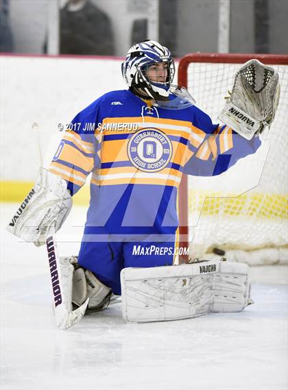 Thumbnail 3 in Queensbury vs. Pelham Memorial (NYSPHSAA Division 2 Regional) photogallery.