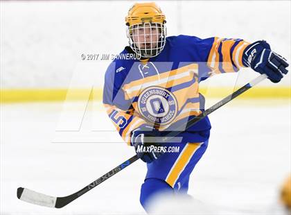 Thumbnail 3 in Queensbury vs. Pelham Memorial (NYSPHSAA Division 2 Regional) photogallery.