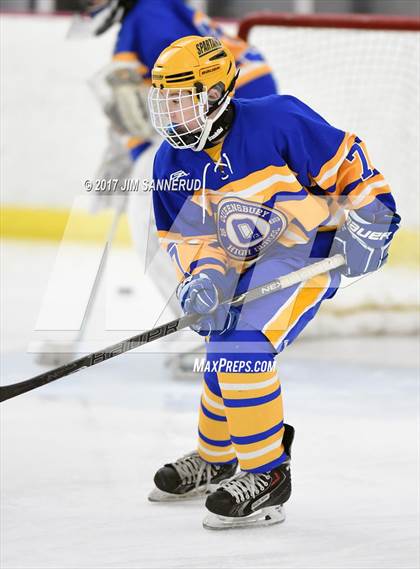 Thumbnail 2 in Queensbury vs. Pelham Memorial (NYSPHSAA Division 2 Regional) photogallery.