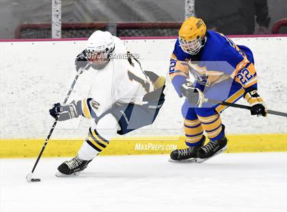 Thumbnail 3 in Queensbury vs. Pelham Memorial (NYSPHSAA Division 2 Regional) photogallery.
