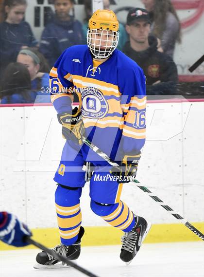 Thumbnail 3 in Queensbury vs. Pelham Memorial (NYSPHSAA Division 2 Regional) photogallery.