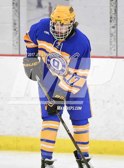 Thumbnail 3 in Queensbury vs. Pelham Memorial (NYSPHSAA Division 2 Regional) photogallery.