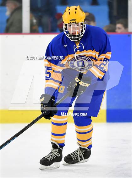 Thumbnail 3 in Queensbury vs. Pelham Memorial (NYSPHSAA Division 2 Regional) photogallery.