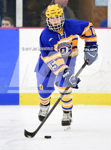 Thumbnail 1 in Queensbury vs. Pelham Memorial (NYSPHSAA Division 2 Regional) photogallery.